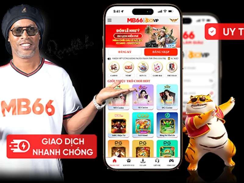 Hình ảnh điện thoại với ứng dụng G666 và mã QR tải app
