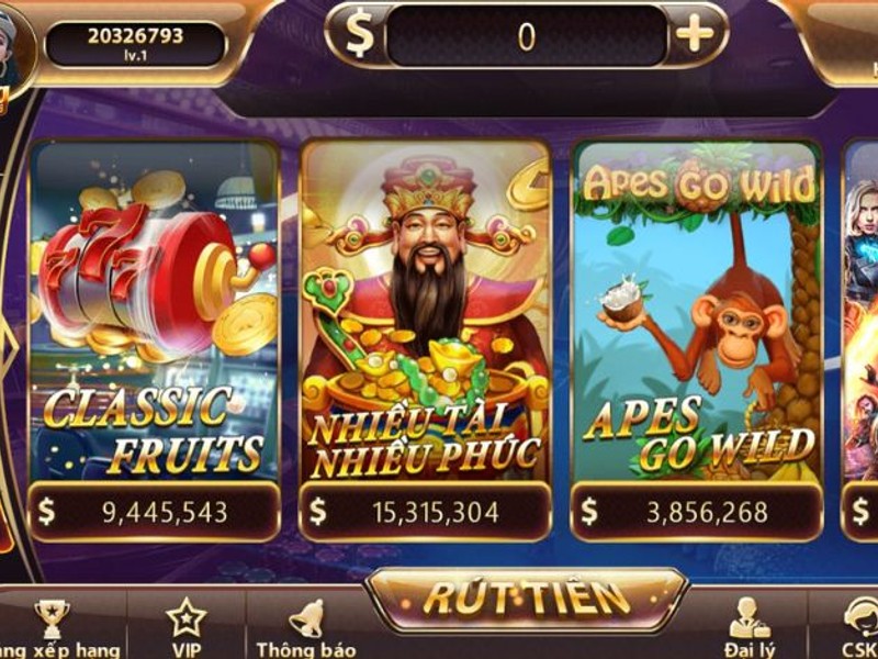 Biểu tượng slot game và bắn cá